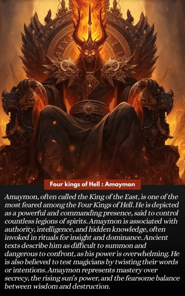 Amaymon demon king of hell