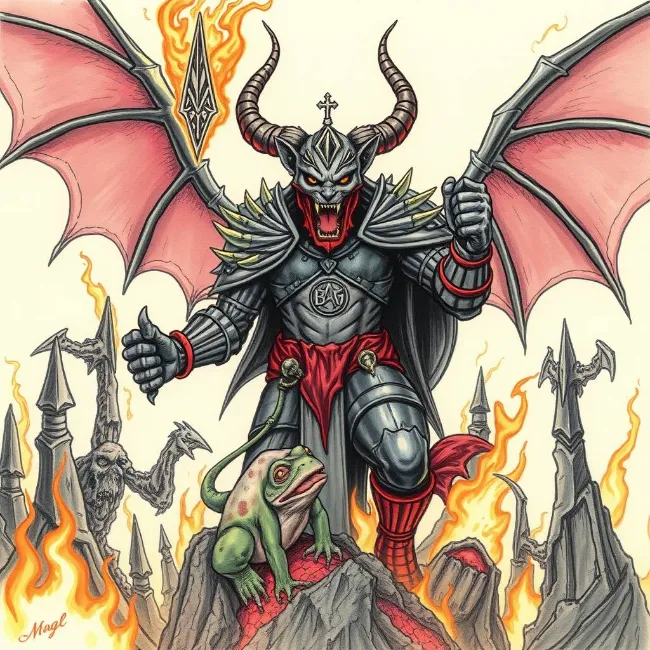 Dive into the Enigmatic World of Demon Bael Fantasy Imagery and Real Ritual Magic