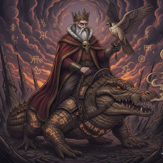 Ride the Crocodile of Secrets with Agares Demon