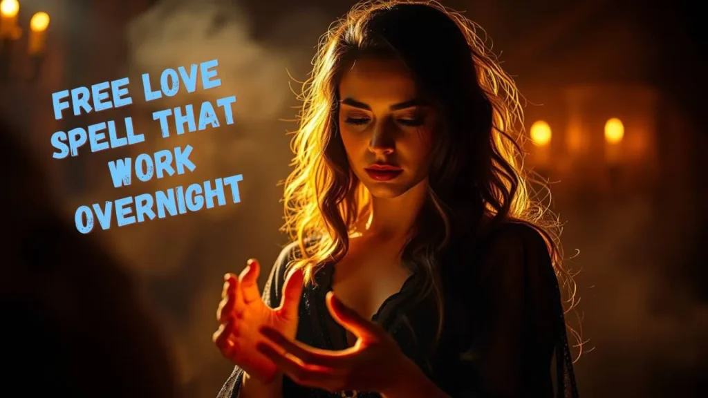 free love spells that work overnight