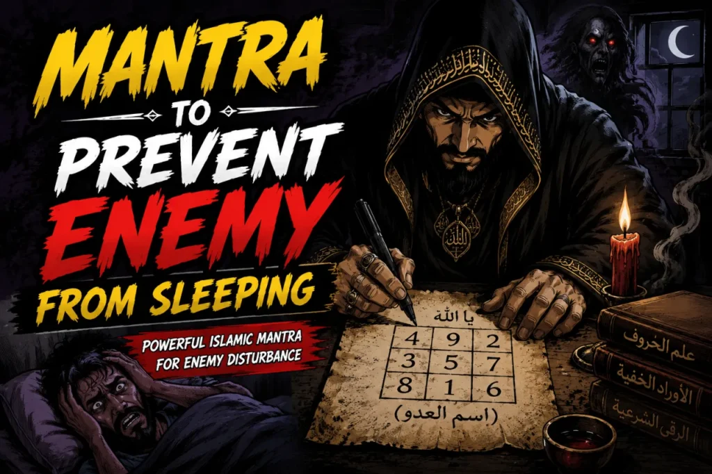 ancient Mantra to Prevent Enemy from Sleeping and Create Restlessness