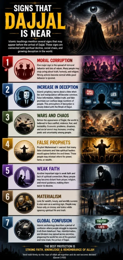 Who Is Dajjal in Islam? 5 strong Signs the end is near, Islamic End-Time Prophecy 4 sign that dajjal is near