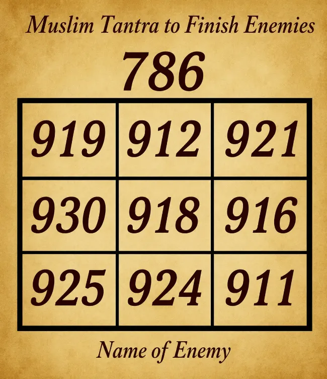 yantra to ward of enemy