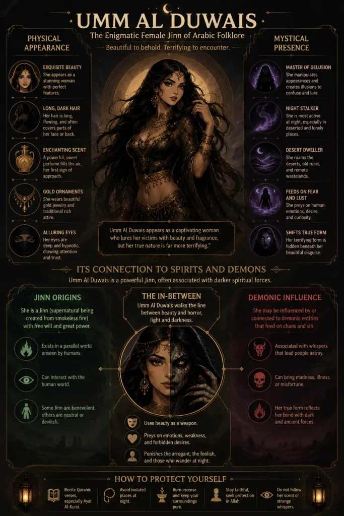 Umm Al Duwais: The Terrifying Female Jinn in Arabic Folklore Explained 3 One of Arabia's Most Terrifying Legends