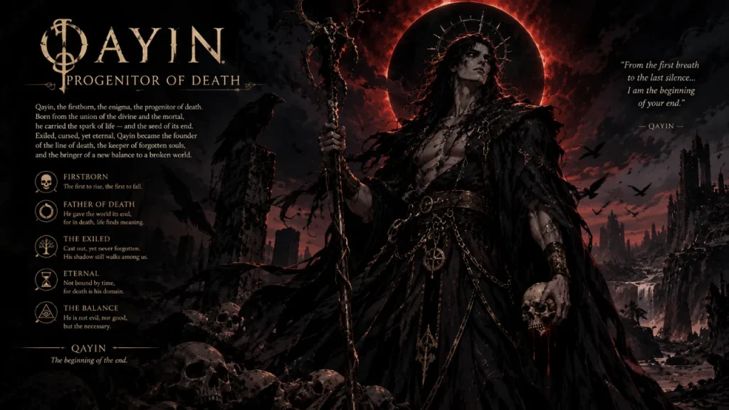 Qayin Progenitor of Death