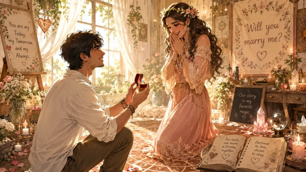 cast marriage proposal spell on someone to make them only for you