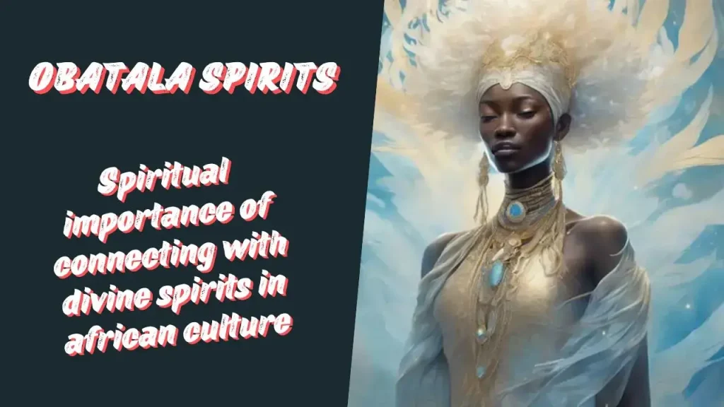 Offering guide for Obatala and other divine Orishas spirits