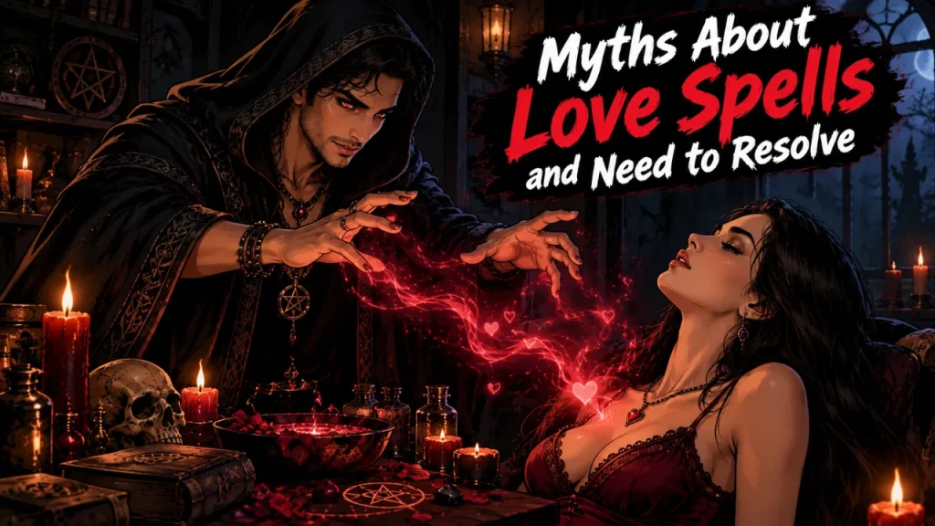 myths about love spells and need to resolve