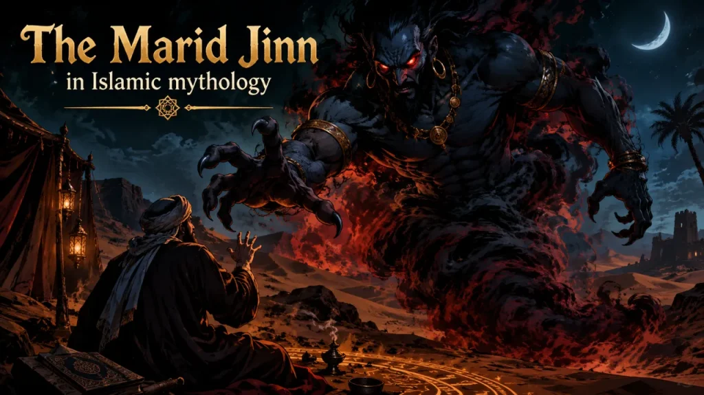 The Marid Jinn in Islamic mythology