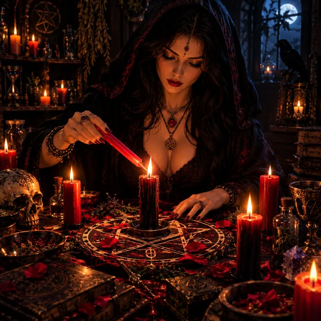 candle magic ritual