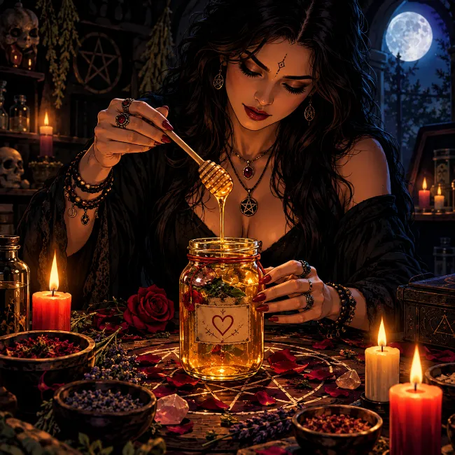 honey jar spells