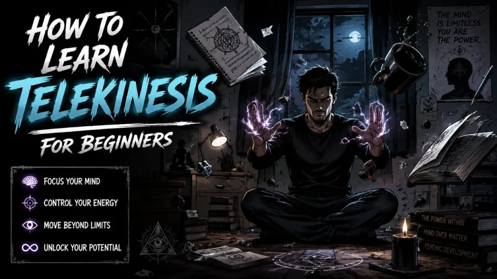 how to learn telekinesis for beginners step by step